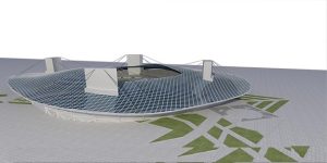 پروژه کامل طراحی معماری استادیوم فوتبال