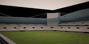 پروژه کامل طراحی معماری استادیوم فوتبال